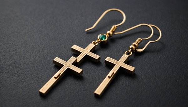 Les boucles d'oreilles croix : 5 styles modernes à adopter